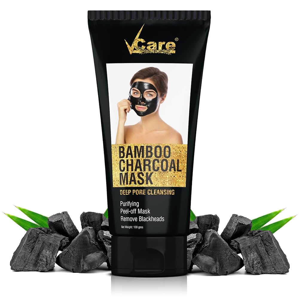 Vcare Bamboo Charcoal Fase Mask 100g